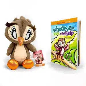 Vaysie The Owl Bundle With "Whooever You Can Help" Book